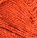 Fiesta (bright orange) swatch of Patons Grace