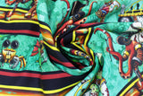 Aquatic Steampunkery - 45" - 100% Cotton