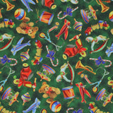 Santa's Night Out - 45" - 100% Cotton