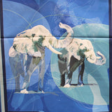 Extraordinary Elephants: Squares Panel - 24" x 45" - 100% Cotton