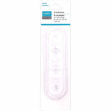 Package of 4 plastic sewing machine bobbins (Class 66)