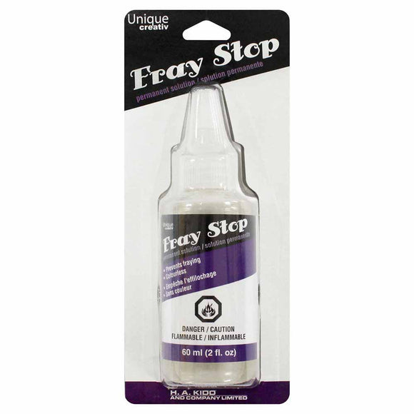 60mL bottle (in packaging) of Fray Stop solution