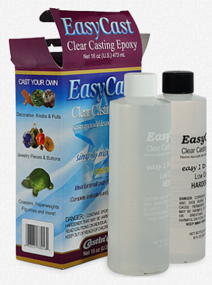 Easy cast store epoxy resin