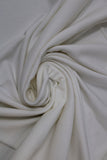 Swirled swatch Tricot Lycra solid fabric in white