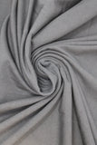 Swirled swatch Tricot Lycra solid fabric in black