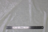 Flat swatch crushed velvet in white