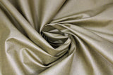 Swirled swatch gold fabric (solid gold metallic effect fabric)