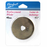 45mm rotary cutter replacement blade in packaging (1 pack)