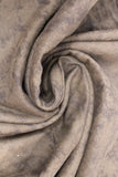 Swirled swatch marble printed flannel in brown