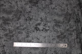 Flat swatch marble printed flannel in dark grey