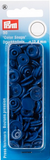 30 pack of Prym Snaps in packaging (style blue circles)