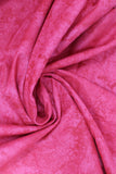 Swirled swatch marble printed cotton in hot pink