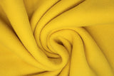 Swirled swatch yellow polar fleece