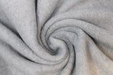 Swirled swatch grey polar fleece