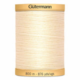 Cotton Thread spool in light cream