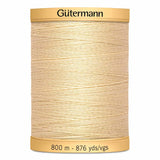 Cotton Thread spool in beige