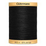 Cotton Thread spool in black