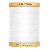 Cotton Thread spool in white