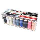 26 shade thread assortment in packaging