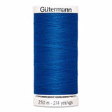 Sew-All Thread spool in electric blue