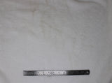 Flat swatch white fluffy fabric