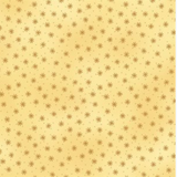 Marbled pale yellow fabric with pale gold stars and dots allover