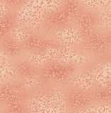Baby pink marbled fabric with faint pink leaves design