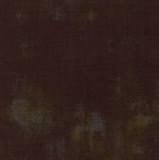 Grunge distressed-look fabric swatch in dark brown/purple shade