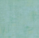 Grunge distressed-look fabric swatch in icy blue/grey shade