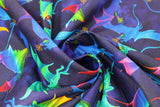 Rainbow Dragon - 45" - 100% Cotton