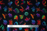 Rainbow Dragon - 45" - 100% Cotton