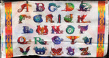Rainbow Dragon - 45" - 100% Cotton