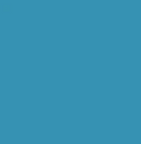 Square swatch Broadcloth Solid fabric in shade turquoise