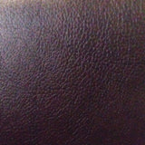 Swatch of Bomber faux leather in Chocolate