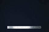 Flat swatch poly/cotton blend solid fabric in shade navy