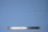 Flat swatch poly/cotton blend solid fabric in shade light blue