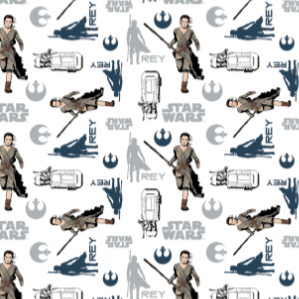 Star Wars: The Force Awakens - 45" - 100% Cotton