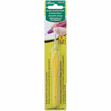 2.75mm yellow soft grip crochet hook in packaging