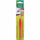 3.25mm orange soft grip crochet hook in packaging