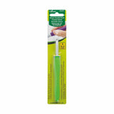 6.5mm light green soft grip crochet hook in packaging