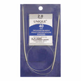 2.0mm circular knitting needles in packaging