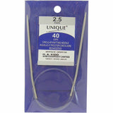 2.5mm circular knitting needles in packaging