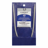 3.5mm circular knitting needles in packaging