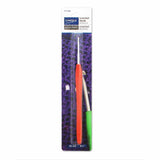 2.5mm orange soft handle crochet hook in packaging