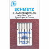 5 leather sewing machine needles in packaging (14/90)