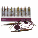 Circular Needle Set in packaging (assorted) incl vinyl needle case, 8 end caps and 2 cable keys
