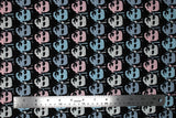 Flat swatch The Office licensed print fabric (Michael Scott)