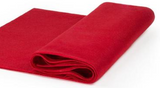 Red roll of acrylic craft felt