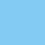 Square swatch Tula Pink solid in shade cerulean (light bright blue)
