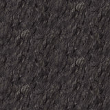 Square swatch boulder rock fabric (darkest charcoal rock texture look fabric)